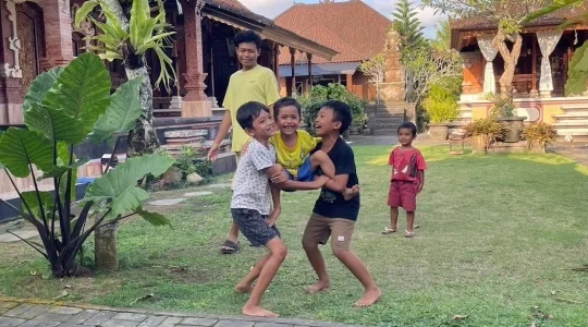 子ども達とワイワイ楽しむ‼